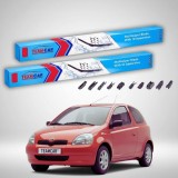 Cumpara ieftin Ștergătoare Toyota Yaris P1 Hatchback Japan 1999-2005 | Set Față Flat Premium &ndash; TeamCar&reg;