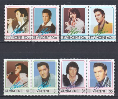 St. Vincent - Muzica - ELVIS PRESLEY - MNH foto