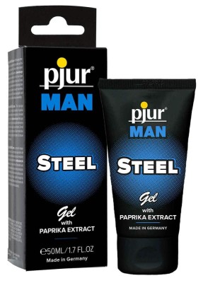 Gel Masaj Energetic pentru Bărbați - Pjur MAN Steel - 50 ml foto