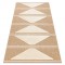 SPARK 0698A covor bej / cremă - Geometric, Triunghiurile, sisal, structural, 140x190 cm