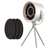 Cumpara ieftin Hota portabila cu filtru de carbon fara evacuare 9W cu 3 trepte de viteza pentru bucatarie mica, gratar de interior, fondue, rulota, 3 filtre detasabi