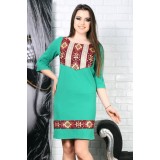 Rochie Traditionala Mona Verde - 38Marimea