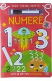 Scrie, sterge, repeta! Numere. Carte de activitati reutilizabila