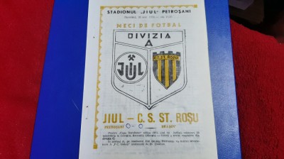 program Jiul - CS Steagul R. Brasov foto