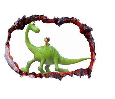 Sticker decorativ cu Dinozauri, 85 cm, 4361ST-1 foto