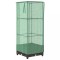 Strat inaltat cu husa de sera, aspect ratan, 40x40x123 cm