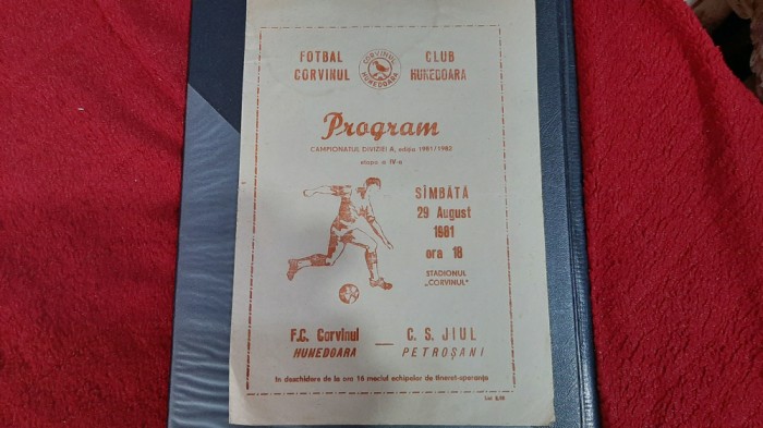 program Corvinul Hd. - Jiul