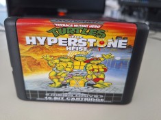 TMNT Teenage Mutant Ninja Turtles The Hyperstone Heist game for Sega Mega Drive Genesis