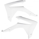 Laterale radiator Honda CRF450/13-16 = CRF250/14-17,albe Cod Produs: MX_NEW HO04657041