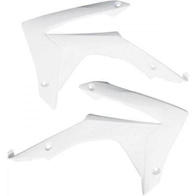 Laterale radiator Honda CRF450/13-16 = CRF250/14-17,albe Cod Produs: MX_NEW HO04657041 foto