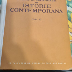 Studii si materiale de istorie contemporana vol. II 1962