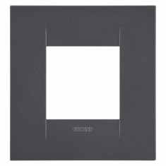Rama Ornament 2M GEO Gewiss Chorus negru satinat GW16422VN