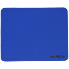 Mouse Pad Maxxter 22 x 18 cm Culoare Albastru foto
