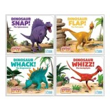 The World of Dinosaur Roar Series Books 5 - 8 Collection Set by Peter Curtis (Dinosaur Snap, Dinosaur Flap, Dinosaur Whack &amp; Dinosaur Whizz)