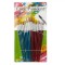 Set Pensule Pictură Rotunde, 16 Bucăți, Păr Natural, Multicolor