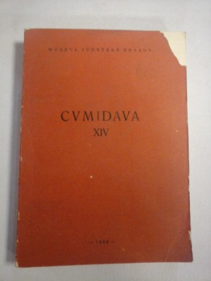 CVMIDAVA XIV - Muzeu Judetean Brasov 1989 foto