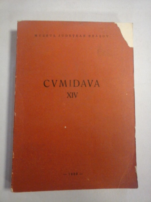CVMIDAVA XIV - Muzeu Judetean Brasov 1989