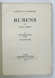 RUBENS par PAUL JAMOT , 1936 , LEGATURA NOUA , PERGAMOID