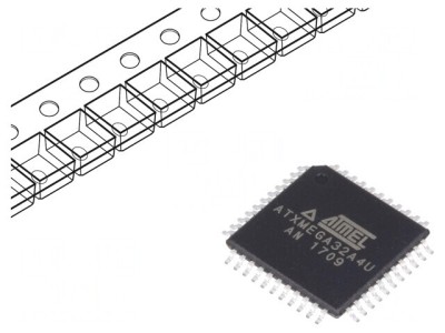 Microcontroler AVR TQFP44 ATXMEGA foto