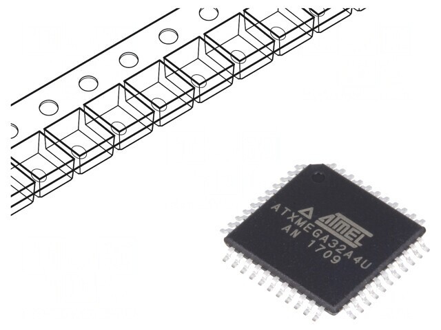 Microcontroler AVR TQFP44 ATXMEGA