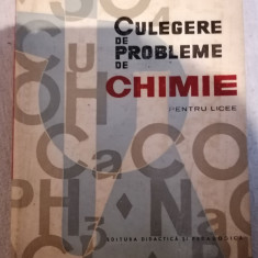 CULEGERE DE PROBLEME DE CHIMIE PENTRU LICEE - D. TANASE, P. PODAREANU