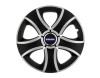 Set 4 capace roti Bis Gri-Negru R16 pentru gama auto Volvo, Autohelix MSA