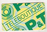 bnk card Cartele telefonice - Luxemburg - P&amp;T 120 unitati Teleboutique