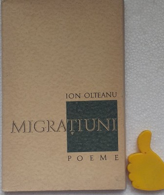 Migratiuni Ion Olteanu cu autograf foto