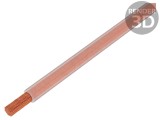 Cablu Silistrom 1x6mm2 OFC Silicon Transparent 1,5kV
