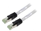 Patch cord S/FTP Cat 8.1 7,5m gri