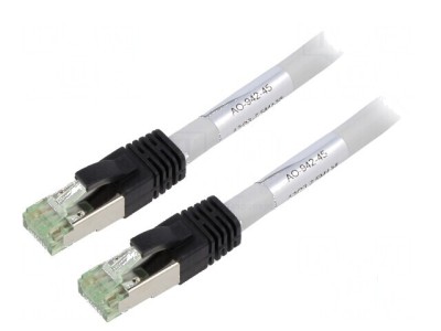 Patch cord S/FTP Cat 8.1 7,5m gri foto