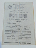 Program meci fotbal OTELUL GALATI - CEAHLAUL PIATRA NEAMT (26.11.1989)