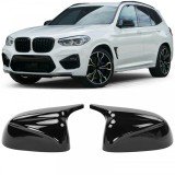 Capace oglinzi de schimb lucioase negre potrivite pentru BMW X3 G08 X4 G02 Performance AutoTuning