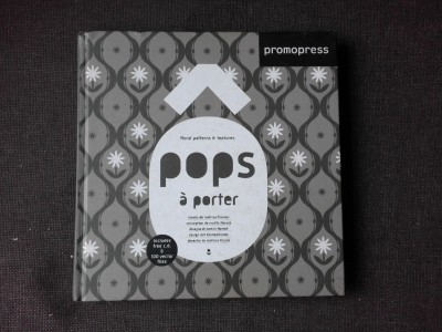POPS A PORTER, FLORAL PATTERNS &amp;amp;TEXTURES, CU CD (ALBUM DESENE CU MOTIVE FLORALE) foto