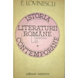 E. Lovinescu - Istoria literaturii romane contemporane, vol. 1 (Editia: 1981)