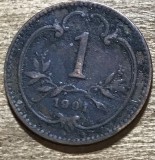MNDSTR AUT2 Austroungharia 1 heller 1901