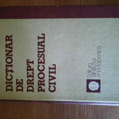 DICTIONAR DE DREPT PROCESUAL CIVIL – MIRCEA N. COSTIN (1983)