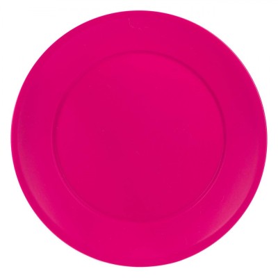 Farfurie Plastic, 23cm, Fucsia, Congelator și Mașină De Spălat Vase, Cuptor Microunde foto