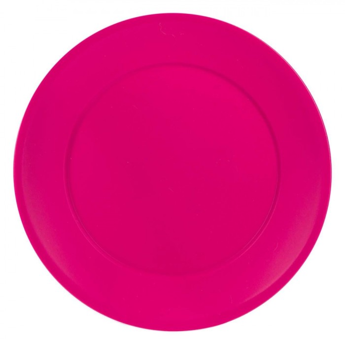 Farfurie Plastic, 23cm, Fucsia, Congelator și Mașină De Spălat Vase, Cuptor Microunde