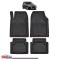 Covorase Auto TeamCar&reg; Tip Tavita Compatibile Skoda Yeti Generatia I (2009&ndash;2017) Negru Material Rezistent