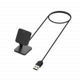 Docking stand kwmobile pentru Xiaomi Mi Band 7 Pro, Plastic, Negru, 60918.01