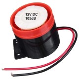 Mini Sirena Alarma 12V 105dB LZQ 1M, Auto, Moto, Casa, Rulote, Ambarcatiuni, Sistem Securitate, Plastic, 54x50mm