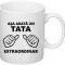 Cana alba personalizata &quot;Asa arata un tata extraordinar&quot;, INOVATIX&reg;. 330ml