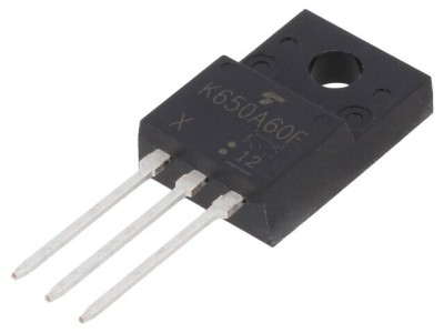 Tranzistor N-MOSFET 600V 11A TO220FP foto