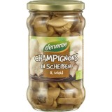 Ciuperci Champignon Feliate Bio Dennree La Borcan 400g Fara Aditivi Artificiali