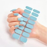 Self-Adhesive Nail Stickers - turquoise