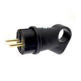 Cumpara ieftin Stecher schuko cauciuc cu inel 16A Vision
