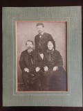 PM283N Inginerii-șefi ai județului Vaslui, Ioan Petru Vojen și Prosper Vojen (tată și fiu), fotografie de secol al XIX-lea