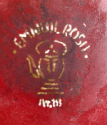 EMAILUL ROSU, MEDIAS anii&amp;#039;70/CEAINIC VECHI PER.COMUNISTA/ VEZI POZE foto