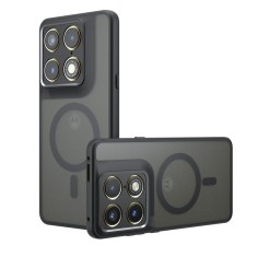 Husa pentru Motorola Signature Asteroid GSM PureFrost MagSafe, negru frost